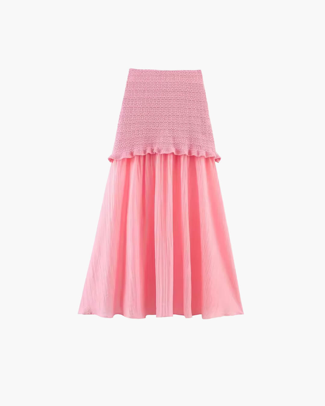SOERA Beatrice Knitted Tank & Pleated Skirt Set - Matching Sets -  Beige Set M