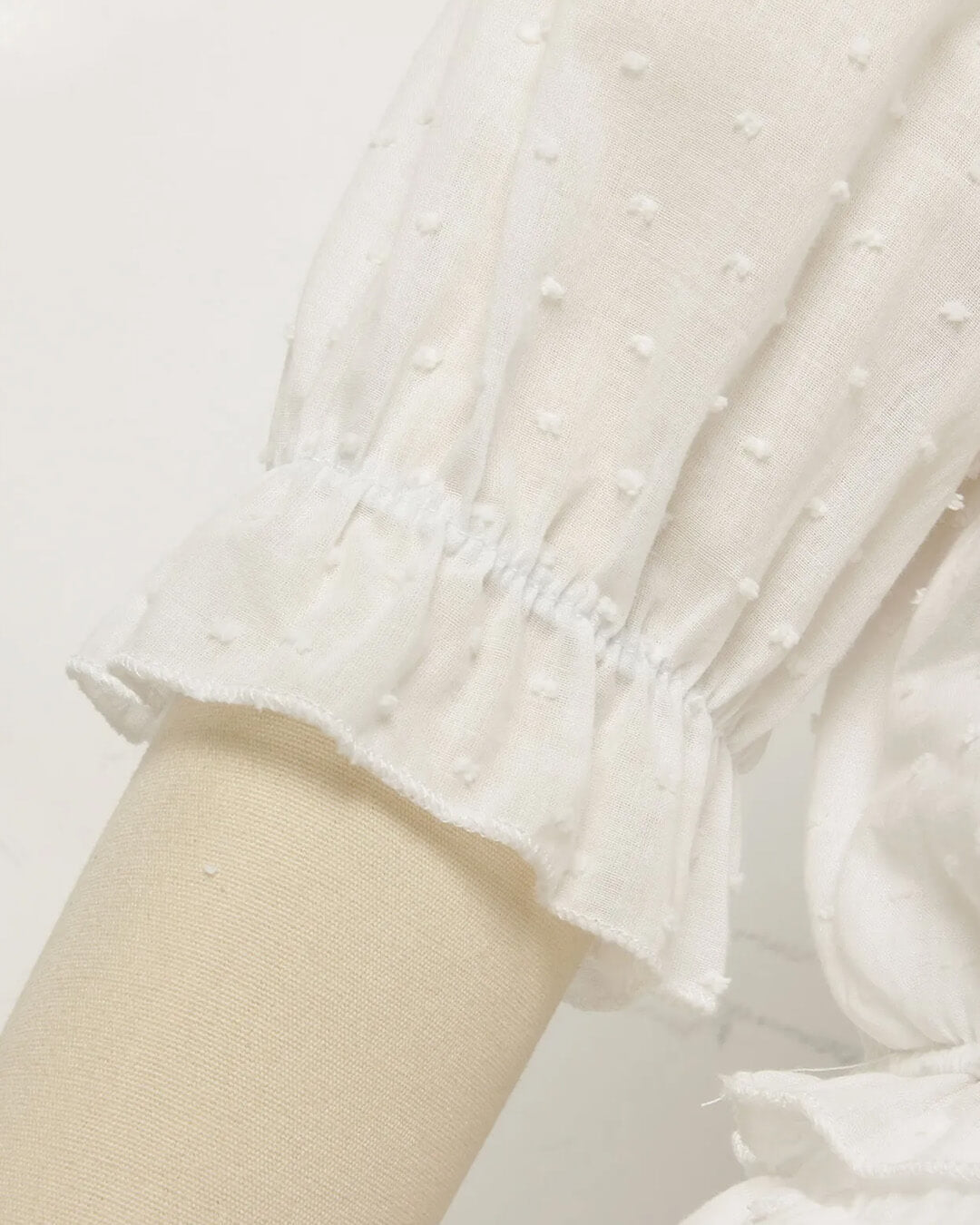 SOERA Connie Swiss Dot Ruffled Crop Top Skirt Set - Matching Sets - 1005008886382360-;QW1776154513860192734 M