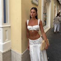 Keila bralette och maxikjol set