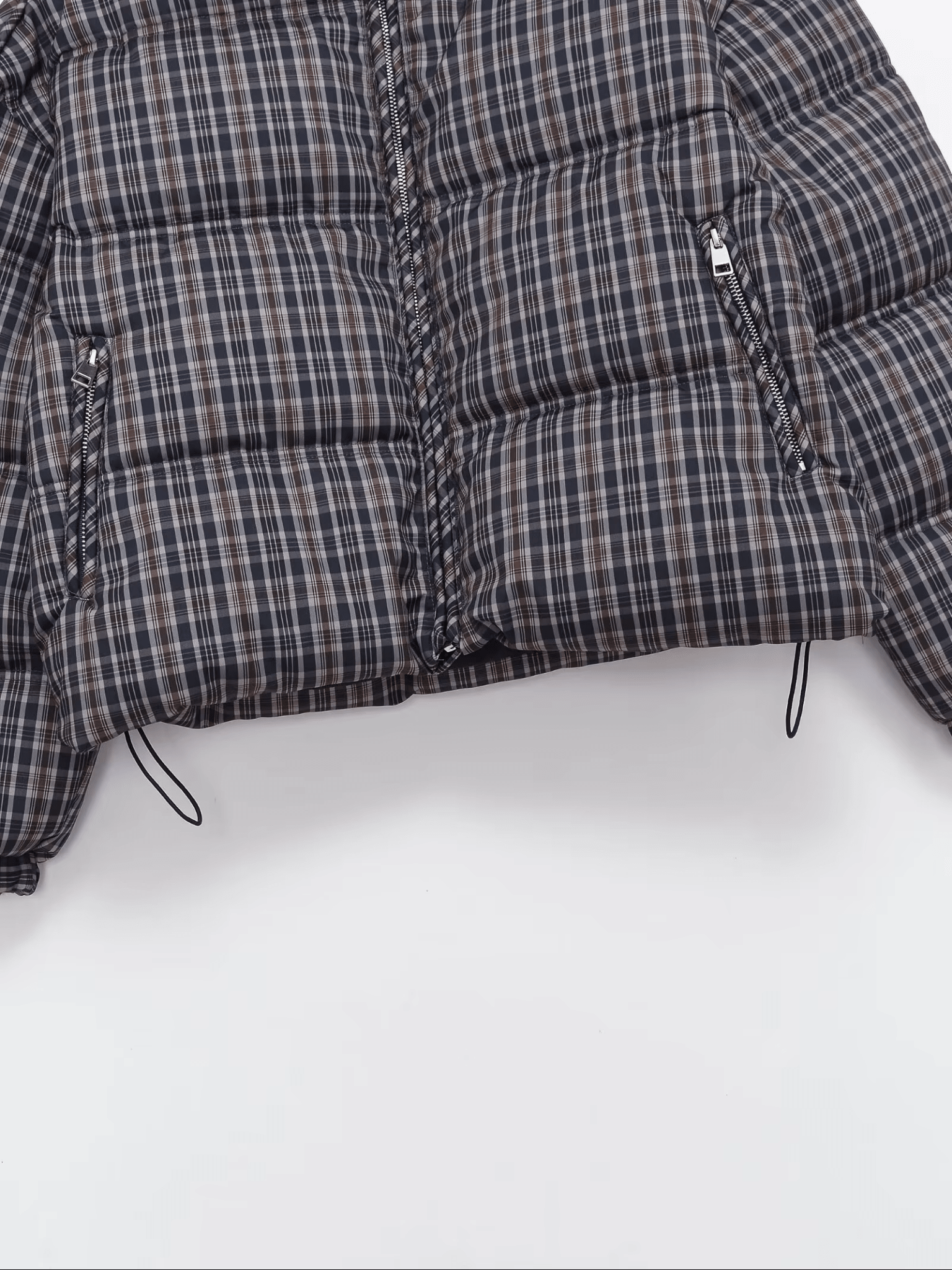 SOERA Monica Plaid Puffer Jacket - Jacket - SOERA-573827-CHE-M-02211 M
