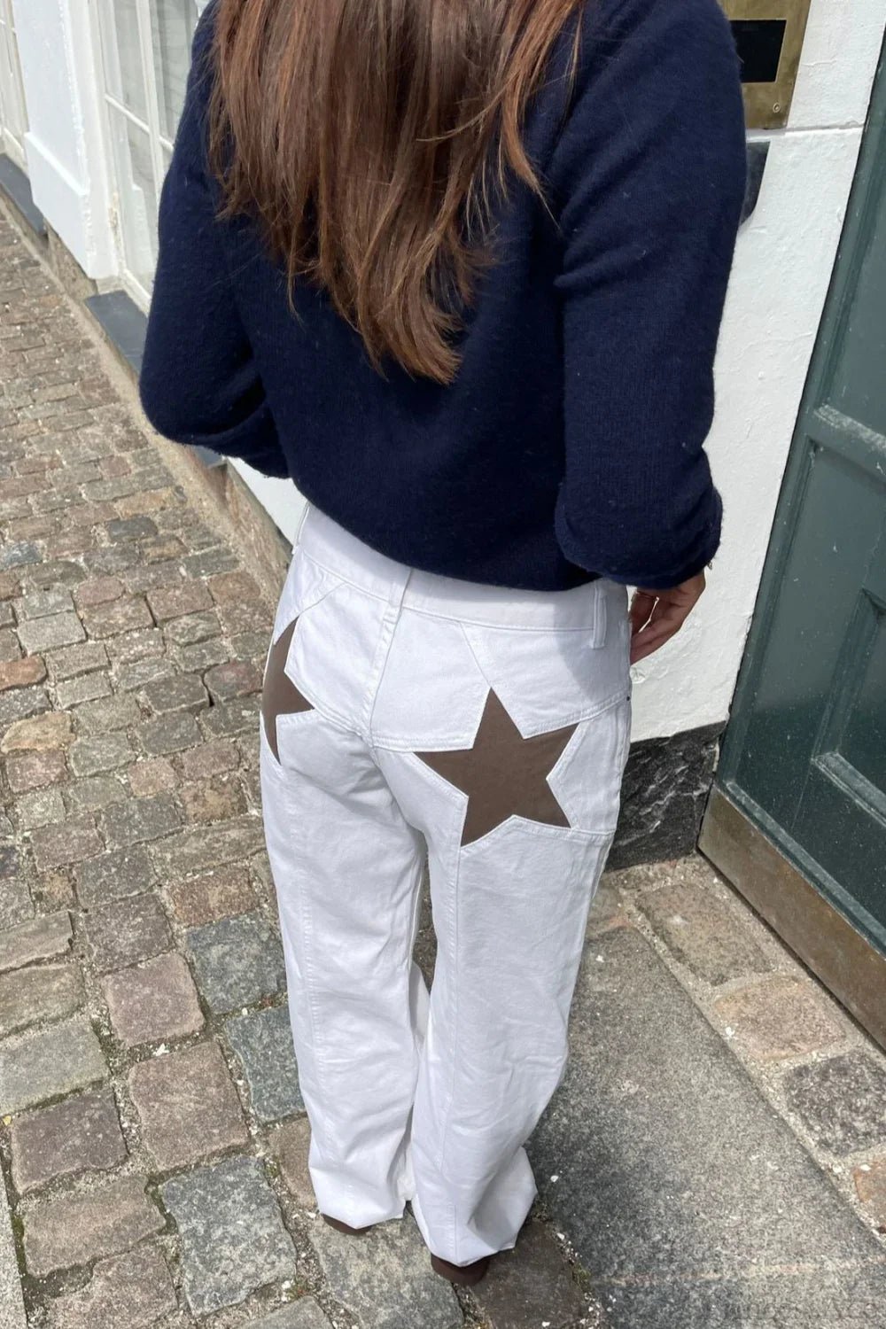 SOERA Charlize Star Patchwork Color-Block Jeans - Pants -  Dark Blue S