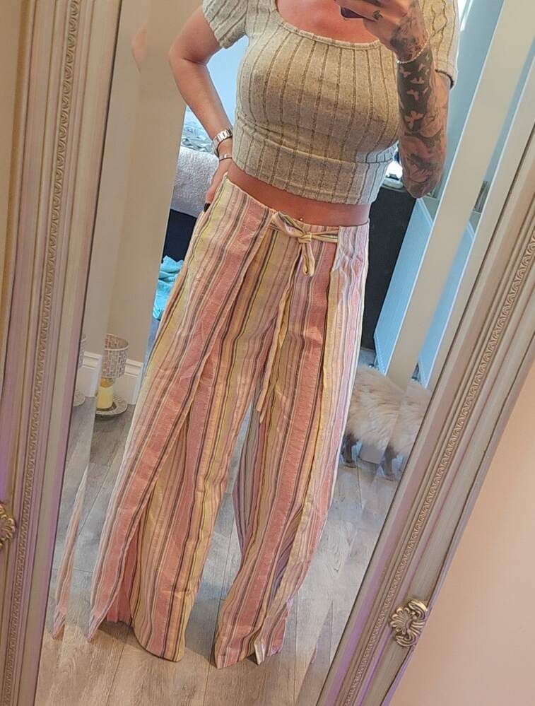 SOERA Sienna Vertical Stripe Trousers - Pants - SOERA-346371-DEF-OS-38980 M