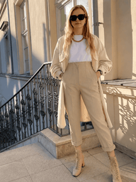 Sofia Bleistifthose mit hohem Bund