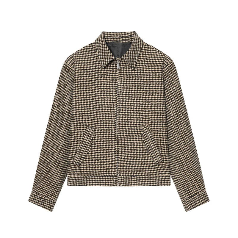 SOERA Leah Houndstooth Padded Suit Set - Suit - SOERA-318595-ACO-XS-25731 Jacket XS