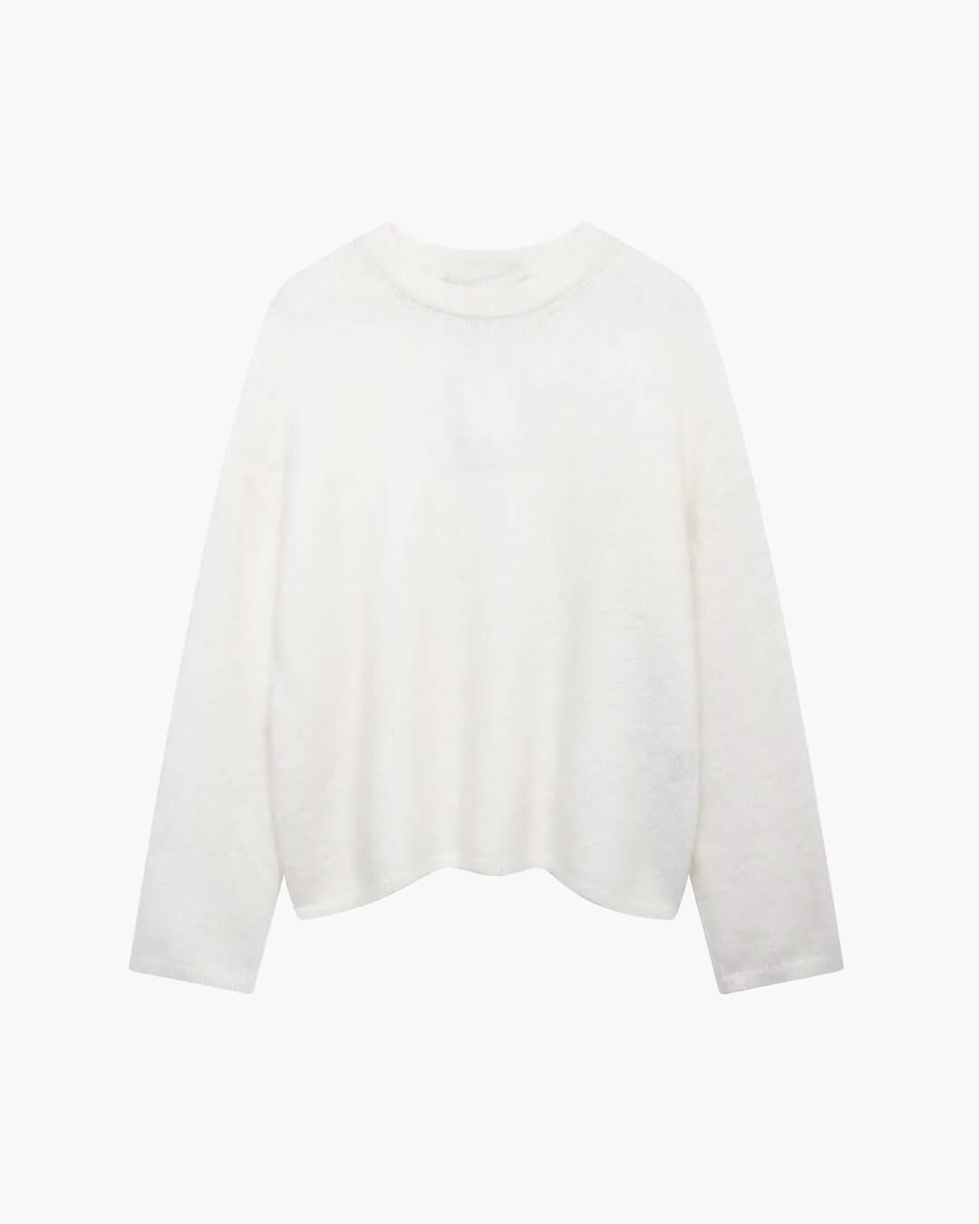 SOERA Blake Knit Sweater - Tops - 3256810007316475-;fG1764003583156419366 White S