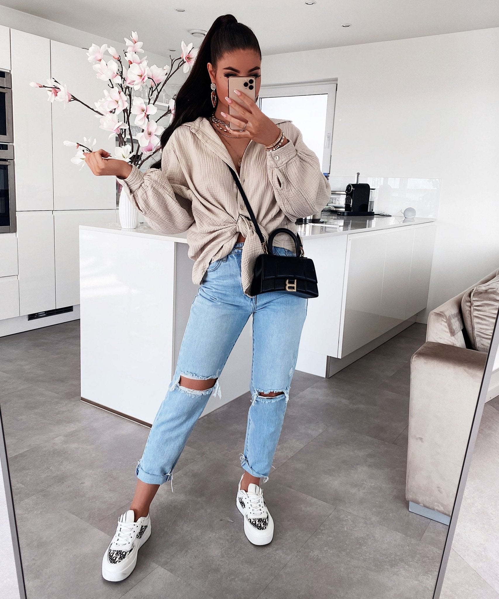 SOERA Freya Oversized Muslin Blouse - Tops -  One Size
