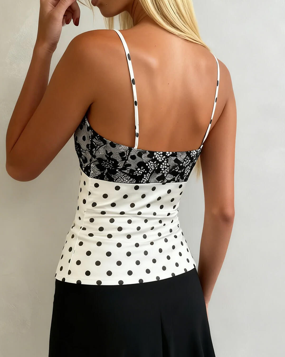 SOERA Ophelia Polka Dot Cami Top - Tops - 1005011640686342-;ye1775118415037688839 S